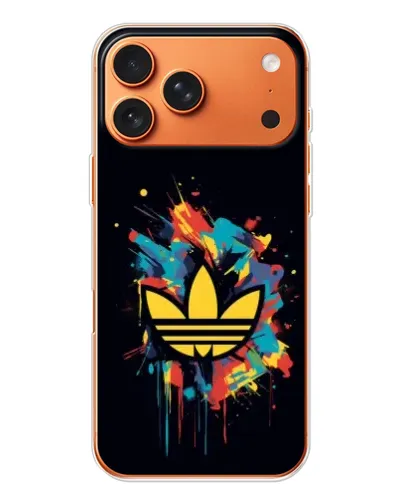 Чехол для iPhone 17 Pro Max с картинкой «Adidas Splash»