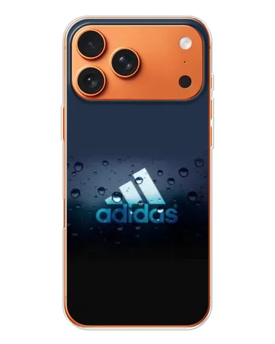 Чехол для iPhone 17 Pro Max с картинкой «Adidas Water Drops»