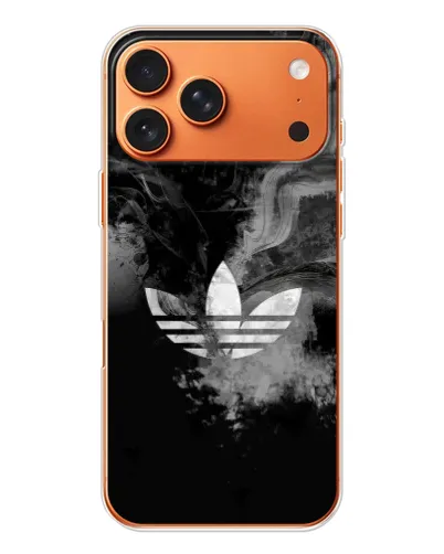 Чехол для iPhone 17 Pro Max с картинкой «Абстрактный дым Adidas»