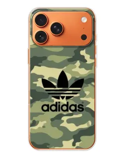 Чехол для iPhone 17 Pro Max с картинкой «Милитари стиль Adidas»