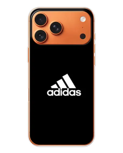 Чехол для iPhone 17 Pro Max с картинкой «Черная классика Adidas»