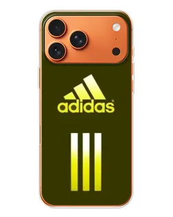Чехол для iPhone 17 Pro Max с картинкой «Оливковый градиент Adidas»