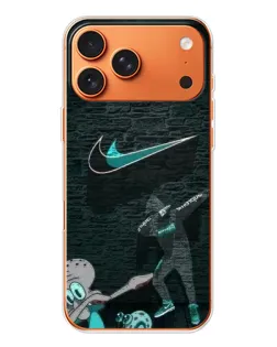 Чехол для iPhone 17 Pro Max с картинкой «Спортивный арт Nike»