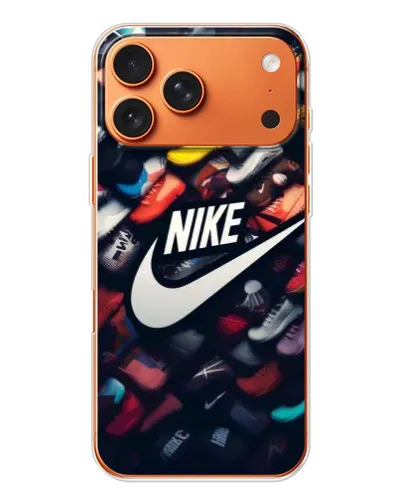 Чехол для iPhone 17 Pro Max с картинкой «Коллекция кроссовок Nike»