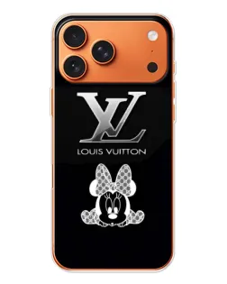 Чехол для iPhone 17 Pro Max с картинкой «LV и Минни Маус»