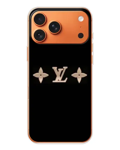 Чехол для iPhone 17 Pro Max с картинкой «Louis Vuitton — минимализм»