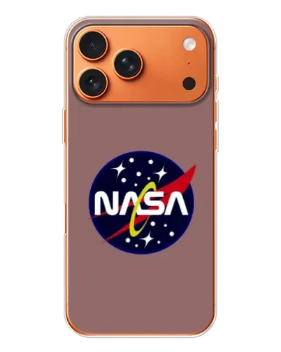 Чехол для iPhone 17 Pro Max с картинкой «NASA — ретро космос»