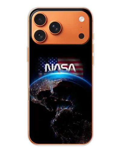 Чехол для iPhone 17 Pro Max с картинкой «Земля из космоса NASA»