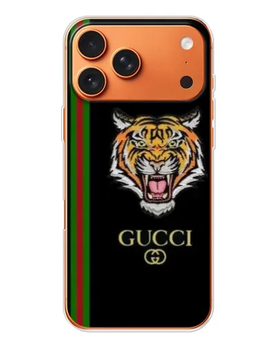 Чехол для iPhone 17 Pro Max с картинкой «Тигр Gucci»