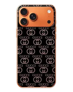 Чехол для iPhone 17 Pro Max с картинкой «Классическая монограмма Gucci»