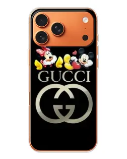 Чехол для iPhone 17 Pro Max с картинкой «Gucci — герои Disney»