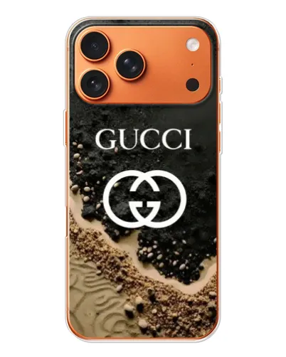 Чехол для iPhone 17 Pro Max с картинкой «Gucci — песчаные дюны»
