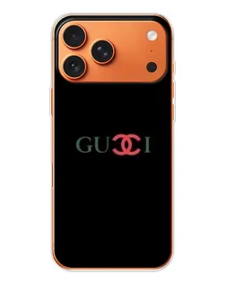 Чехол для iPhone 17 Pro Max с картинкой «Gucci — красный градиент»