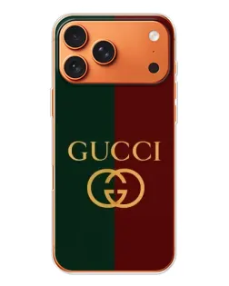 Чехол для iPhone 17 Pro Max с картинкой «Gucci — темно-зеленый градиент» Чехол для iPhone 17 Pro Max с картинкой «Gucci — темно-зеленый градиент»