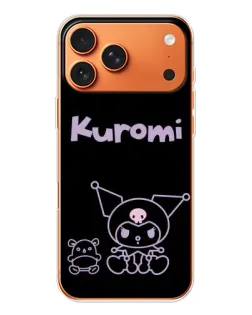 Чехол для iPhone 17 Pro Max с картинкой «Kuromi — черный минимализм» Чехол для iPhone 17 Pro Max с картинкой «Kuromi — черный минимализм»
