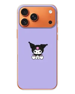Чехол для iPhone 17 Pro Max с картинкой «Kuromi — фиолетовый минимализм» Чехол для iPhone 17 Pro Max с картинкой «Kuromi — фиолетовый минимализм»