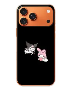 Чехол для iPhone 17 Pro Max с картинкой «My Melody и Kuromi» Чехол для iPhone 17 Pro Max с картинкой «My Melody и Kuromi»