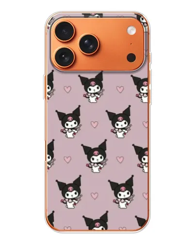 Чохол для iPhone 17 Pro Max з картинкою «Kuromi — нічний сон»