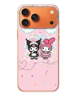 Чехол для iPhone 17 Pro Max с картинкой «My Melody и Kuromi» Чехол для iPhone 17 Pro Max с картинкой «My Melody и Kuromi»