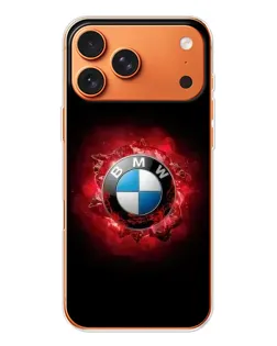 Чохол для iPhone 17 Pro Max з картинкою «Логотип BMW — спалах»