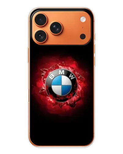 Чохол для iPhone 17 Pro Max з картинкою «Логотип BMW — спалах»