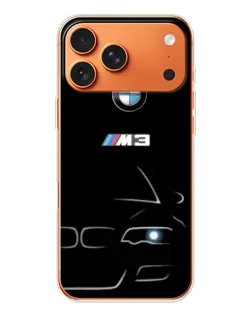 Чохол для iPhone 17 Pro Max з картинкою «Мінімалістичний принт BMW M3»