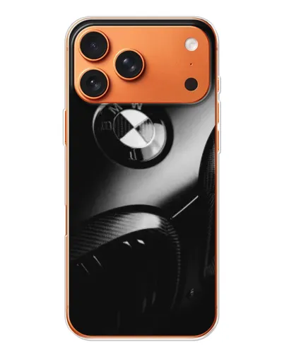 Чохол для iPhone 17 Pro Max з картинкою «Емблема BMW — макро»