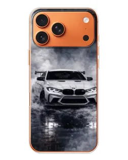Чохол для iPhone 17 Pro Max з картинкою «BMW крізь туман»