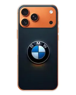 Чохол для iPhone 17 Pro Max з картинкою «Логотип BMW — мінімалізм»