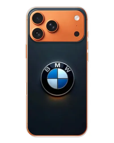 Чохол для iPhone 17 Pro Max з картинкою «Логотип BMW — мінімалізм»