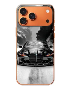 Чохол для iPhone 17 Pro Max з картинкою «BMW — акварельний дрифт»