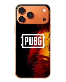 Чехол для iPhone 17 Pro Max с картинкой «Яркий логотип PUBG»