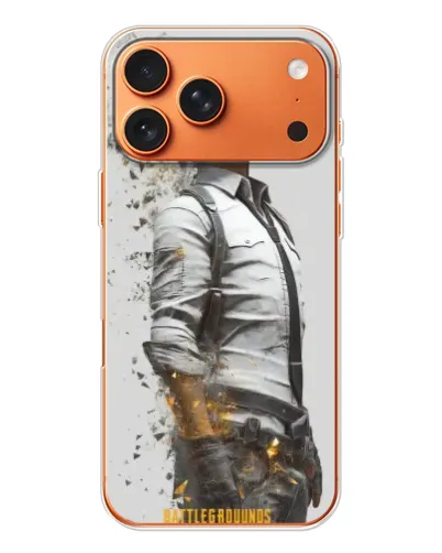 Чохол для iPhone 17 Pro Max з картинкою «PUBG — боєць у пилу»