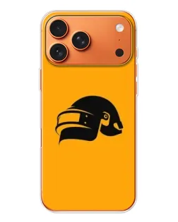 Чохол для iPhone 17 Pro Max з картинкою «PUBG — золотий шолом»