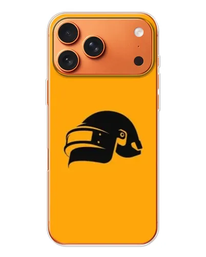 Чохол для iPhone 17 Pro Max з картинкою «PUBG — золотий шолом»