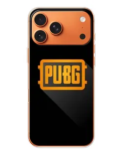 Чохол для iPhone 17 Pro Max з картинкою «PUBG — рамка лого»