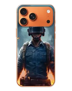 Чохол для iPhone 17 Pro Max з картинкою «PUBG — реалістичний герой»