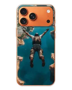 Чохол для iPhone 17 Pro Max з картинкою «PUBG — вільне падіння»