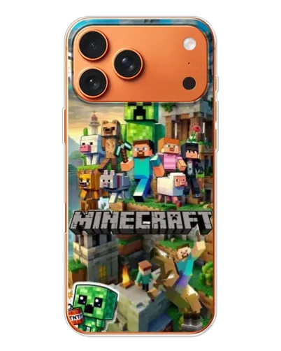 Чехол для iPhone 17 Pro Max с картинкой «Замок Minecraft» Чехол для iPhone 17 Pro Max с картинкой «Замок Minecraft»