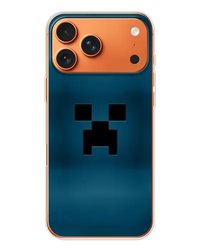 Чехол для iPhone 17 Pro Max с картинкой «Крипер текстура» Чехол для iPhone 17 Pro Max с картинкой «Крипер текстура»