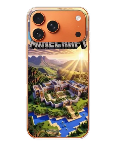 Чехол для iPhone 17 Pro Max с картинкой «Minecraft панорама» Чехол для iPhone 17 Pro Max с картинкой «Minecraft панорама»