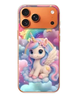 Чехол для iPhone 17 Pro Max с картинкой «Маленький единорог»