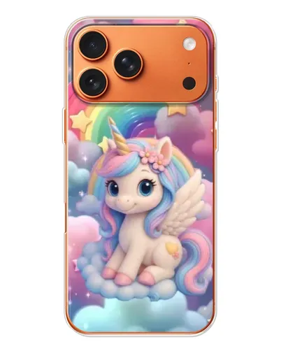 Чехол для iPhone 17 Pro Max с картинкой «Маленький единорог»