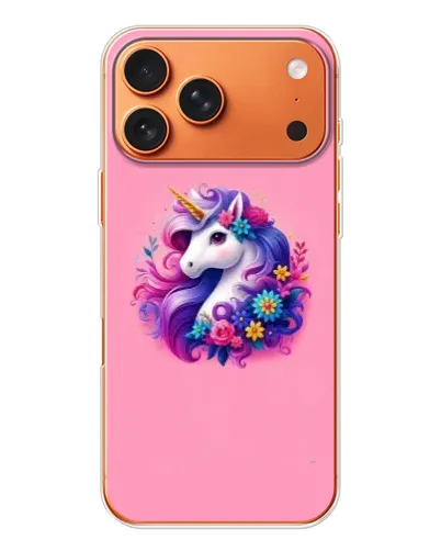 Чехол для iPhone 17 Pro Max с картинкой «Сказочный единорог»