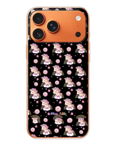 Чехол для iPhone 17 Pro Max с картинкой «Magic Unicorn паттерн»