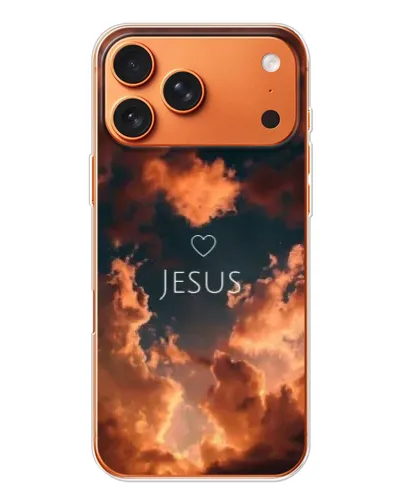 Чехол для iPhone 17 Pro Max с картинкой «Сияние Имени Jesus» Чехол для iPhone 17 Pro Max с картинкой «Сияние Имени Jesus»