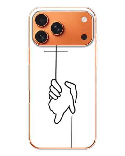 Чехол для iPhone 17 Pro Max с картинкой «Рука держит» Чехол для iPhone 17 Pro Max с картинкой «Рука держит»