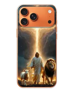 Чехол для iPhone 17 Pro Max с картинкой «Лев Иуды и Свет»
