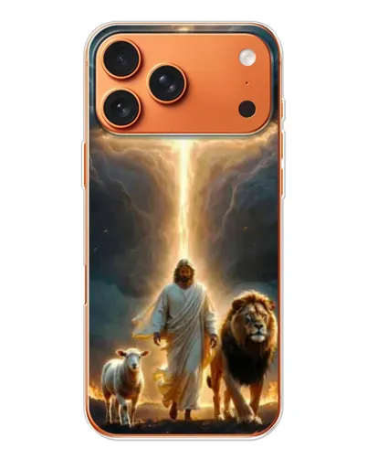 Чехол для iPhone 17 Pro Max с картинкой «Лев Иуды и Свет» Чехол для iPhone 17 Pro Max с картинкой «Лев Иуды и Свет»