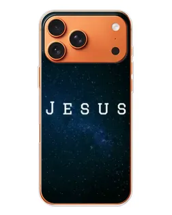 Чехол для iPhone 17 Pro Max с картинкой «Звездное небо Jesus»